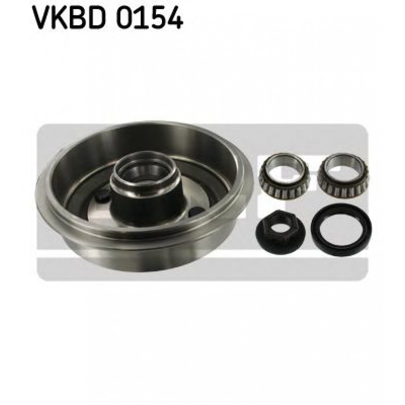 VKBD 0154 SKF Пiдшипник ступицi колеса та гальмівний барабан